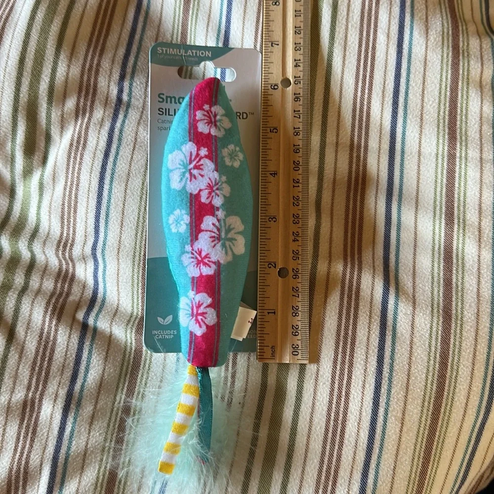SmartyKat Silly Surfboard Catnip Cat Toy